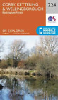 Corby, Kettering And Wellingborough (map) Os Explorer Map (us Import)
