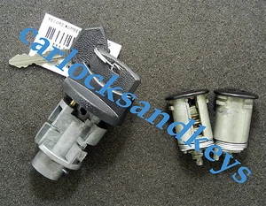 1991-1993 Dodge Ram Charger Ignition Black Door Locks - Foto 1 di 4