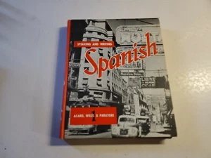 Speaking and Writing Spanish, Frederick B. Agard, Book 1, Hardcover, 1951,1st Ed - Bild 1 von 9