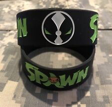 2x SPAWN Silicone Bracelet 1” Wide Veteran Operated
