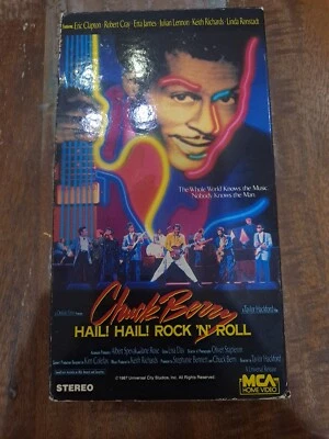 Chuck Berry Hail! Hail! Rock 'N' Roll VHS 1988 Concert Birthday Bash  - Image 1 of 3
