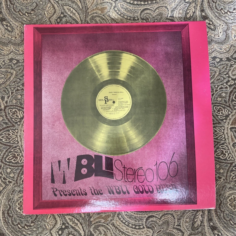 Extremely Rare WBLI Presents ‘The WBLI Gold Rush’ Early Rock ‘n’ Roll, 2 Vinyl - Image 1 of 4