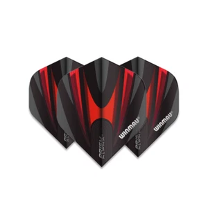 Winmau Prism Alpha Dart Flights Black / Red - Picture 1 of 1