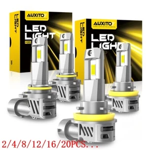 AUXITO 9005 H11 LED Headlight Bulbs Conversion High Low Beam Bright White 2/4X - Picture 1 of 26