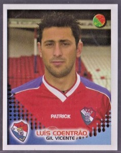 2002-03 Panini Futebol Portugal Stickers #147 Luís Coentrão (Gil Vicente FC) PSA