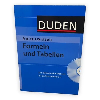 Abiturwissen Formeln und Tabellen CD Das elektronische Tafelwerk Sekundarstufe 2 - Bild 1 von 4