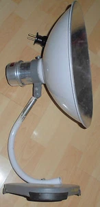 arzt tisch / wand lampe wärme alt top deko strahler thermolite super 60 / 70er - Picture 1 of 12