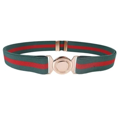 Cinturones para mujeres/hombres Cinturón ancho elástico invisible con hebilla cinturones elásticos Foto 1 de 4