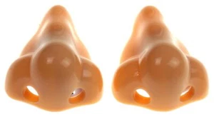 Nose Shaped Pencil Sharpener Lot 2 Life Like Manual Gag Gift Party Favor Xmas - Picture 1 of 6