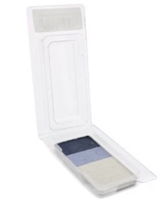 AVEDA Petal Essence Eye Shadow #998 AZURE RAIN Trio $27 Blue Silver White NEW - Image 1 of 2