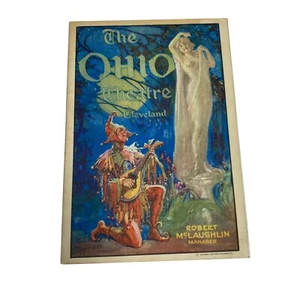 Playbill de colección 1928 King of Kings Ohio Theatre Cleveland - Imagen 1 de 3