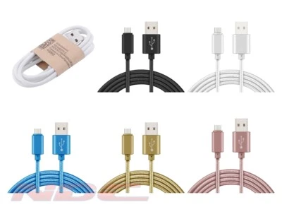 Premium Strong Metal Braided USB-C 3.0 Charger/Charging/Data Cable Samsung S8 … - Image 1 of 3
