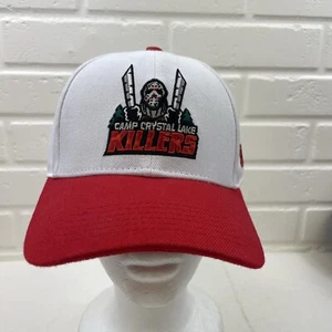 Camp Crystal Lake Hat Snapback Geeky Lids Friday The 13th Jason - Picture 1 of 6