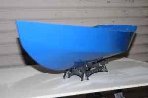 Modelo de casco de barco, azul, fibra de vidrio grp. - Imagen 1 de 6
