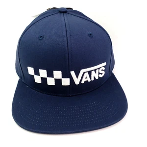 Vans Off The Wall Trecker SB Mens One Size Dark Blue Skate Snapback Cap Hat - Picture 1 of 7