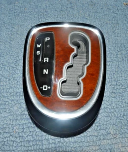 00-06 Mercedes W220 S500 S430 Gear Shifter Bezel Trim Indicator Wood OEM - Picture 1 of 4