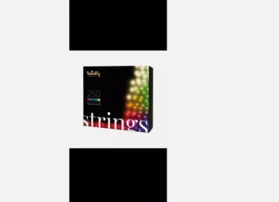 TWINKLY Strings 250 Generation II Smart LED Light String TWS250STP-BUK - Image 1 of 4