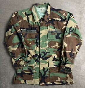 EA Industries NATO 7080/9404 US Army Woodland Camo Military Jacket Men's Size M