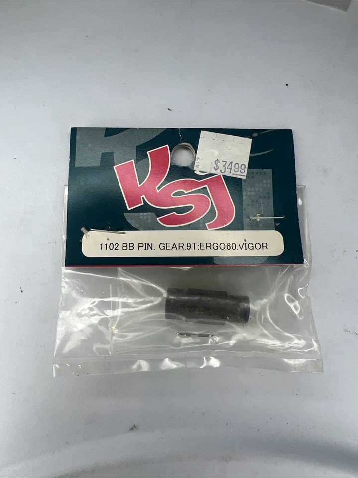 Engranaje de piñón helicóptero vintage KSJ 9T 50 1102 BB Vigor ERGO60 Foto 1 de 2