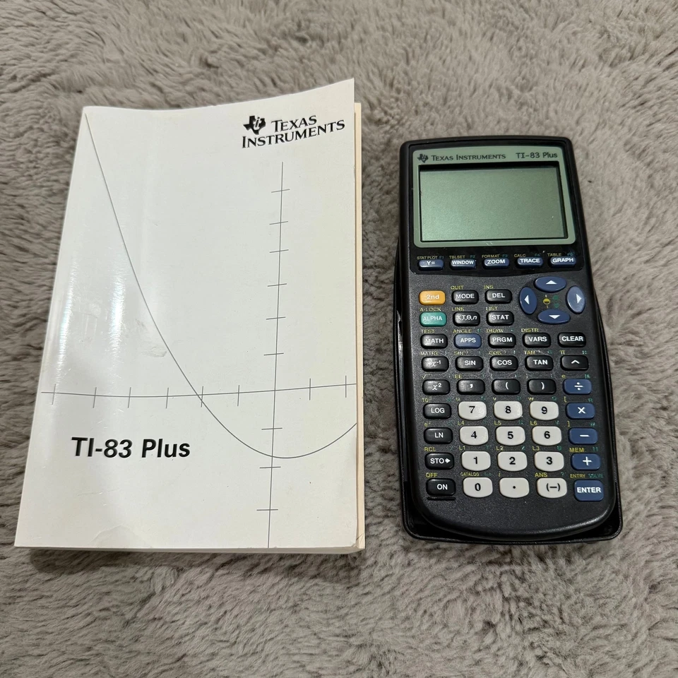 2004 TI-83 Plus Texas Instrument Graphing Calculator - Image 1 of 4