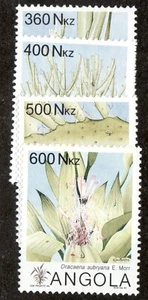 Scarce : 1993 Angola Sc# 872-75 - Flowering Plants - MNH stamp set - Picture 1 of 1