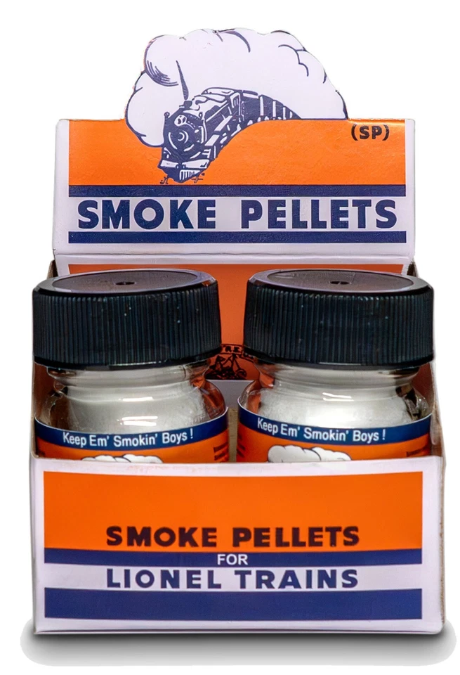 PELLETS DE HUMO SP PARA TRENES LIONEL CAJA 2PK  Foto 1 de 1