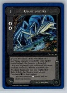 Giant Spiders NM Unlimited The Wizards Middle Earth CCG - Picture 1 of 2
