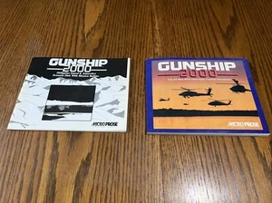 1993 & 1991 Lot Of 2 Gunship 2000 Micro Prose Instruction Manual 1991 And 1993 - Bild 1 von 10