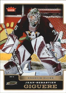 2006-07 Fleer Hockey #1 Jean-Sebastien Giguere