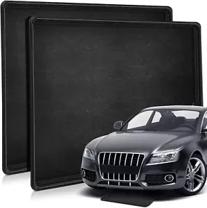 2 Pcs Auto Drip Tray Oil Drip Pan for under Car Plastic Oil Tray to Keep Garage - Picture 1 of 6