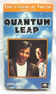Vintage 1989 QUANTUM LEAP The Color of Truth VHS VIDEO Tv Show - Picture 1 of 4