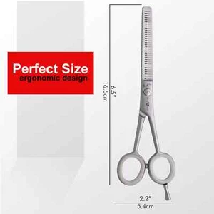 EXJ - Professional Hairdressing Thinning Scissors 6.5" - Premium Stainless Steel - Picture 1 of 6