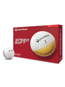 TaylorMade SpeedSoft Golf Balls - White - Picture 1 of 4