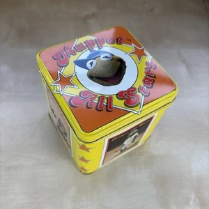 Muppet All Stars Tin - Vintage Condition - Empty Tin 1989 Nice! - Picture 1 of 15