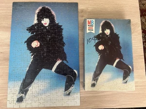 Paul Stanley KISS 1978 Milton Bradley 200 Piece Jigsaw Puzzle Complete With Box - Picture 1 of 5