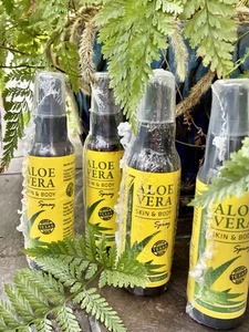 4er Pack sieben Mineralien - Bio Aloe Vera Spray für Gesicht, Haut & Haare, 2 flüssige Unzen - Bild 1 von 4