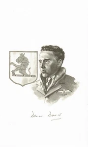 W. Dennis David Signed Photograph (d) WWII RAF Pilot Ace 20 Victories - Picture 1 of 1