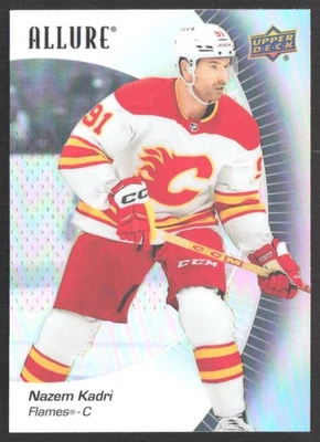 Nazem Kadri 2023-24 Upper Deck Allure Black Rainbow #63 Calgary Flames - Image 1 of 2