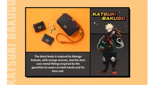 PSL Samantha Thavasa My Hero Academia Collaboration Katsuki Bakugo Bag Wallet - Picture 1 of 45