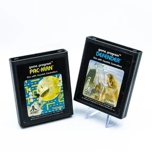 Pac-Man & Defender Atari 2600 | Cartridges Only | Tested & Working - Picture 1 of 2