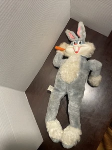 1964 Bugs Bunny Talking Doll By Mattel *TALKS* With Carrot! NICE Pull String 24” - Bild 1 von 16