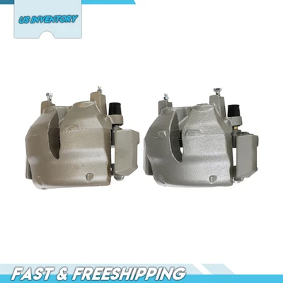 Пара кронштейнов суппорта переднего тормоза для Ford Expedition Lincoln Navigator 2003-2006 годов выпуска - Изображение 1 из 4