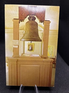 POSTCARD: Liberty Bell Of The West Kaskaskia Island Illinois X7 - Picture 1 of 2