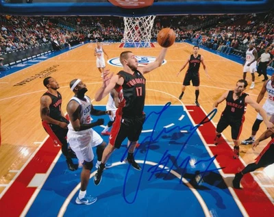 Jonas Valanciunas Signed 8x10 Photo Toronto Raptors Auto Autograph COA PROOF - Image 1 of 2