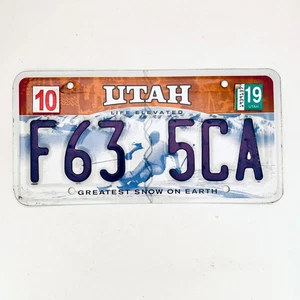 Targa passeggero rialzata Utah Life 2019 Stati Uniti F63 5CA - Foto 1 di 1