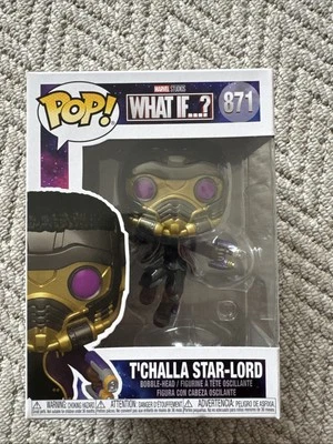 Funko Pop! Vinilo: T'Challa Star Lord (Marvel Studios) #871 Foto 1 de 4