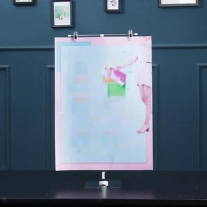 T Sign Adjustable Poster Stand Banner Stand Freestanding Telescopic 11inch to - Picture 1 of 7