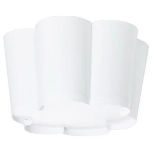IKEA LYSBOJ White WIRED Ceiling Lamp 202.835.88 NEW - B51 - Picture 1 of 4