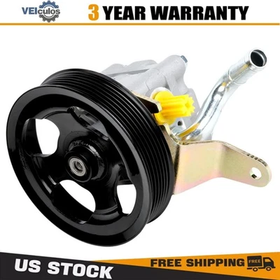 Power Steering Pump w/ Pulley For Nissan 370Z Infiniti G35 Q40 Q50 Q60 Q70 21394 Foto 1 de 4