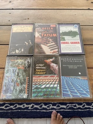 Ahmad Jamal & Herbie Hancock 6 cassette jazz LOT Ponciana Perfect Machine Future - Image 1 of 4